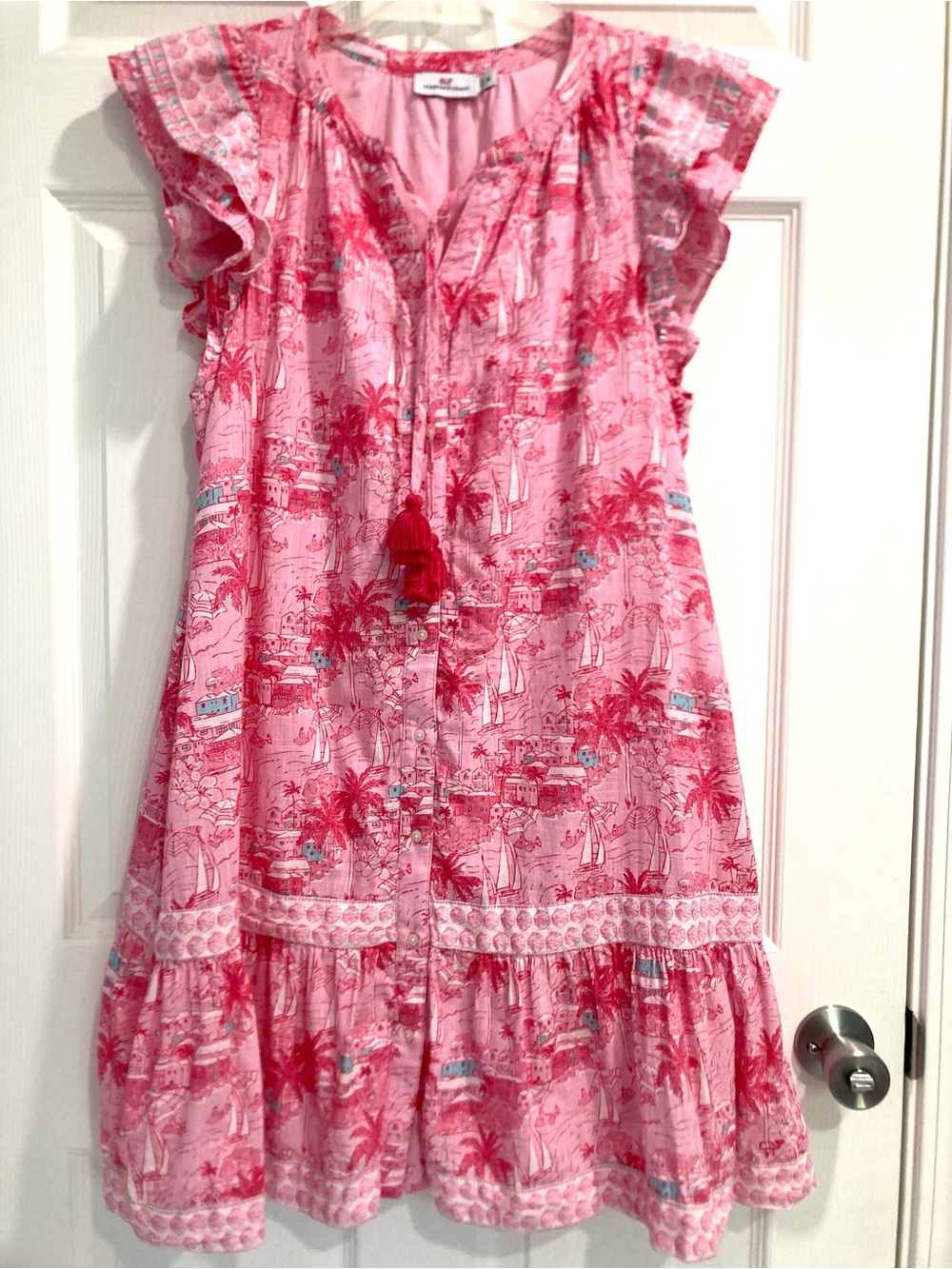 Vineyard Vines Summer Short Dress Island Coastal Medium